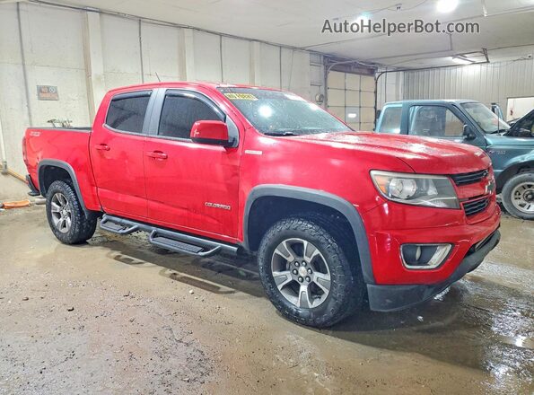 1GCPTDE1XG1245049 2016 CHEVROLET COLORADO Red Delantero derecho