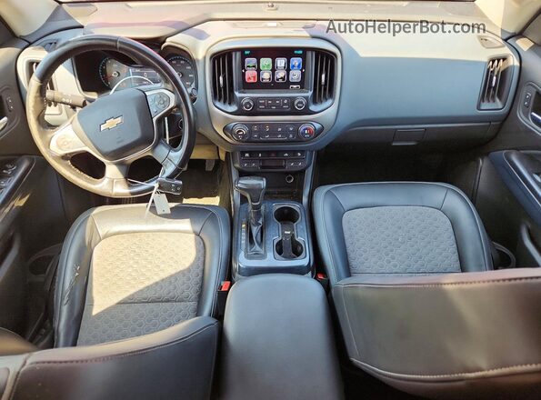 1GCPTDE1XG1335673 2016 CHEVROLET COLORADO Red Вид панелі приладів