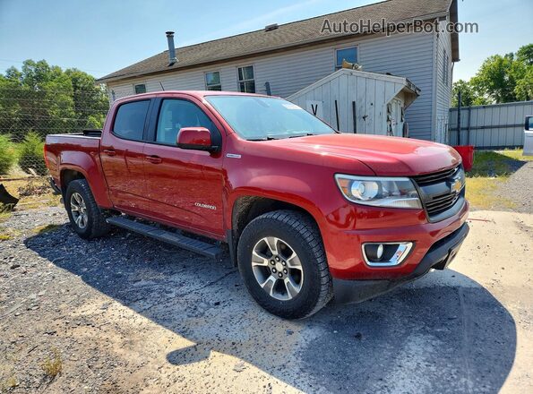 1GCPTDE1XG1335673 2016 CHEVROLET COLORADO Red Передня права чверть
