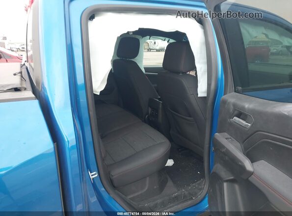 1GCPTDEK0P1264170 2023 CHEVROLET COLORADO Blue Vista de la etiqueta del VIN