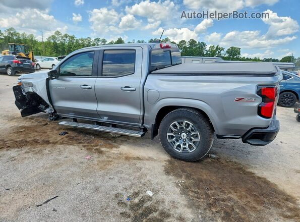 1GCPTDEK4R1303040 2024 CHEVROLET COLORADO Silver Trasero izquierdo