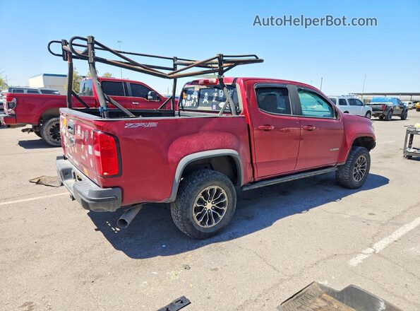 1GCPTEE13K1136642 2019 CHEVROLET COLORADO Red უკანა მარჯვენა