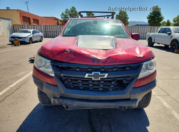 1GCPTEE13K1136642 2019 CHEVROLET COLORADO Red წინა ხედი
