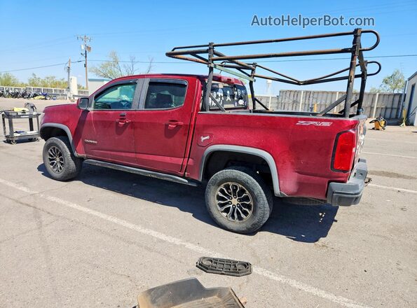 1GCPTEE13K1136642 2019 CHEVROLET COLORADO Red უკანა მარცხენა