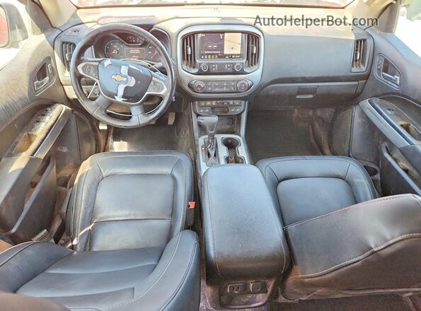 1GCPTEE13K1136642 2019 CHEVROLET COLORADO Red წინა პანელის ხედი