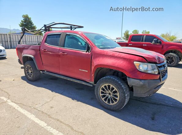 1GCPTEE13K1136642 2019 CHEVROLET COLORADO Red წინა მარჯვენა