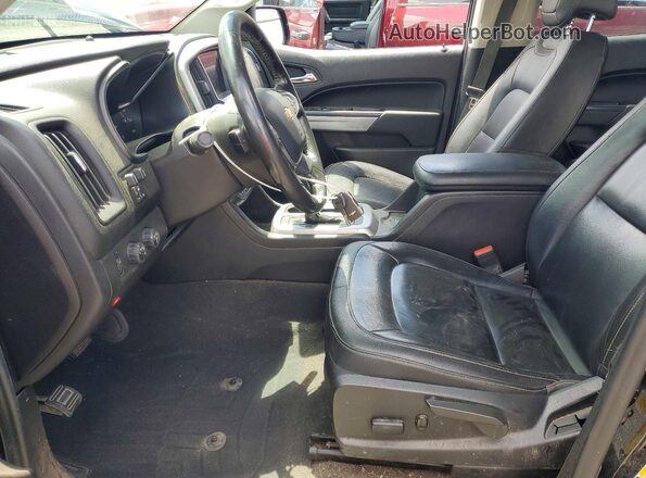 1GCPTEE14K1204558 2019 CHEVROLET COLORADO Black Front interior view