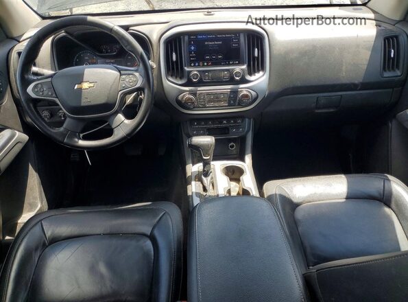 1GCPTEE14K1204558 2019 CHEVROLET COLORADO Black Dashboard view