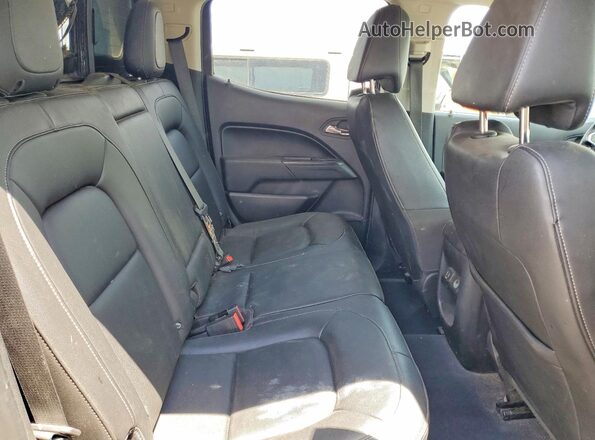 1GCPTEE14K1204558 2019 CHEVROLET COLORADO Black Rear seats view