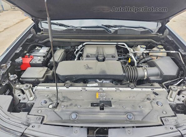 1GCPTEEK0S1171339 2025 CHEVROLET COLORADO Black Widok wnętrza z tyłu