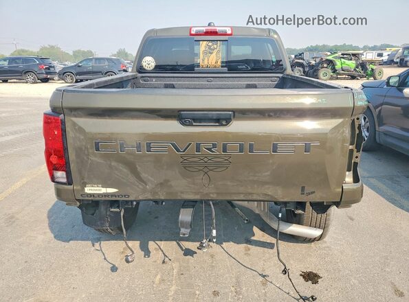 1GCPTEEK1P1133688 2023 CHEVROLET COLORADO Brown Widok z tyłu