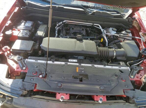 1GCPTEEK3T1136652 2026 CHEVROLET COLORADO Red უკანა სალონის ხედი