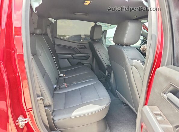 1GCPTEEK3T1142984 2026 CHEVROLET COLORADO Red Widok tylnych siedzeń