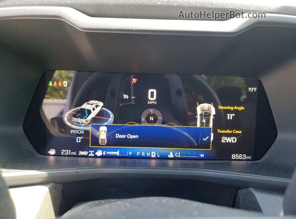 1GCPTEEK4T1104762 2026 CHEVROLET COLORADO Белый Вид щитка приборов