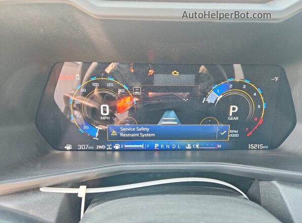 1GCPTEEK5R1262293 2024 CHEVROLET COLORADO Серый Вид щитка приборов