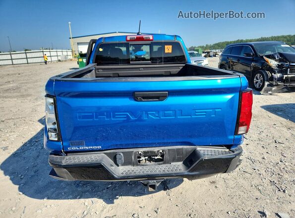 1GCPTEEK6P1123383 2023 CHEVROLET COLORADO Blue Widok z tyłu