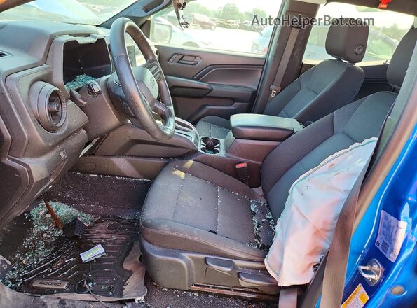 1GCPTEEK6P1123383 2023 CHEVROLET COLORADO Blue Widok wnętrza z przodu
