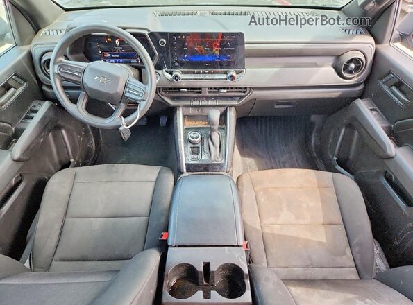 1GCPTEEK6P1133170 2023 CHEVROLET COLORADO Black Widok deski rozdzielczej