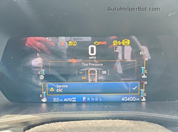 1GCPTEEK6P1133170 2023 CHEVROLET COLORADO Black Widok zestawu wskaźników