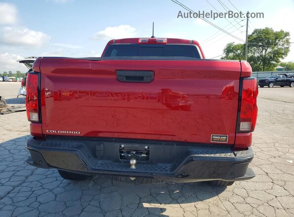 1GCPTEEK6R1209568 2024 CHEVROLET COLORADO Red უკანა ხედი