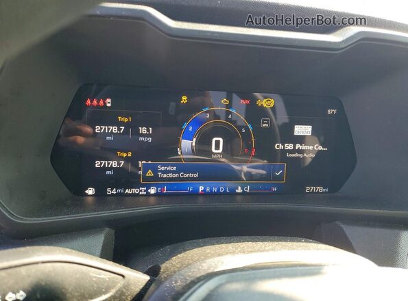 1GCPTEEK6R1209568 2024 CHEVROLET COLORADO Red ხელსაწყოთა პანელის ხედი