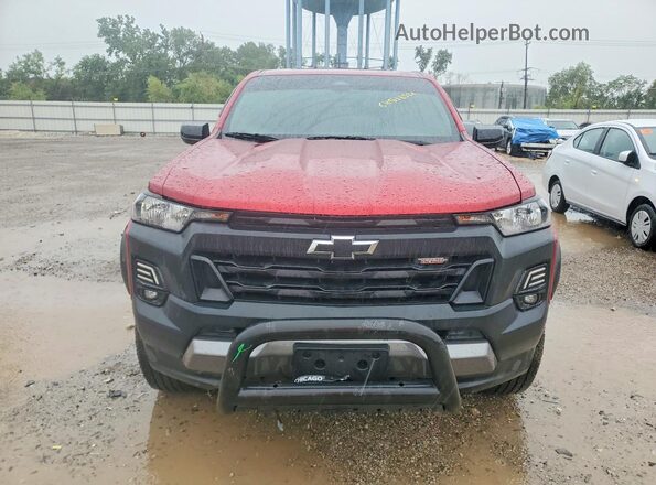 1GCPTEEK6R1320458 2024 CHEVROLET COLORADO Burgundy Դիմացի տեսք