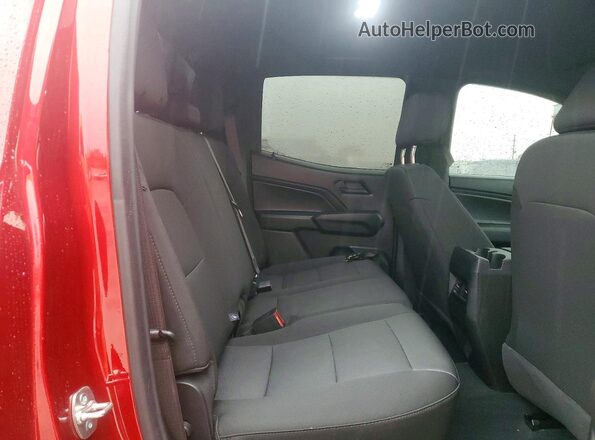 1GCPTEEK6R1320458 2024 CHEVROLET COLORADO Burgundy Հետևի նստատեղերի տեսք