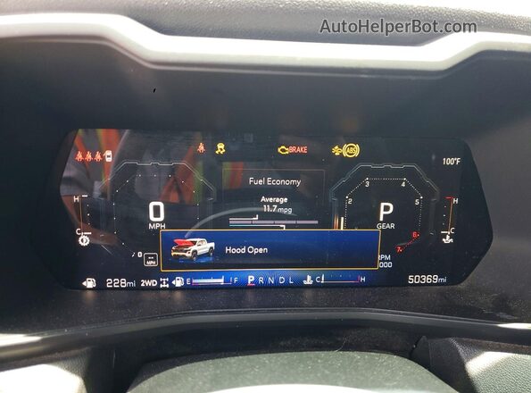 1GCPTEEK7R1206789 2024 CHEVROLET COLORADO Серый Вид щитка приборов