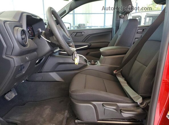 1GCPTEEK7S1132683 2025 CHEVROLET COLORADO Red Front interior view