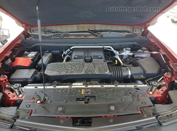 1GCPTEEK7S1132683 2025 CHEVROLET COLORADO Red Rear interior view