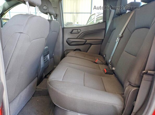1GCPTEEK7S1132683 2025 CHEVROLET COLORADO Red Rear seats view