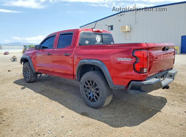 1GCPTEEK9T1107138 2026 CHEVROLET COLORADO Maroon Rear left
