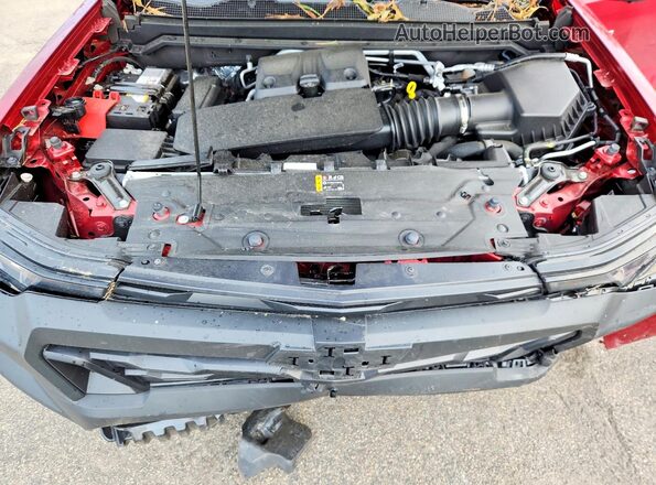 1GCPTEEKXR1177238 2024 CHEVROLET COLORADO Red Սալոնի հետևի տեսք