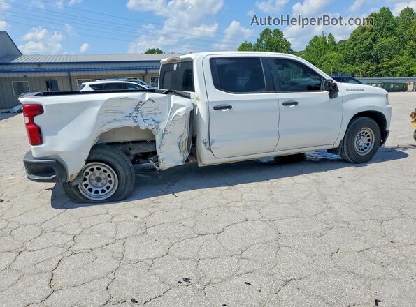 1GCPWAEF9LZ110593 2020 CHEVROLET SILVERADO White Tył prawy
