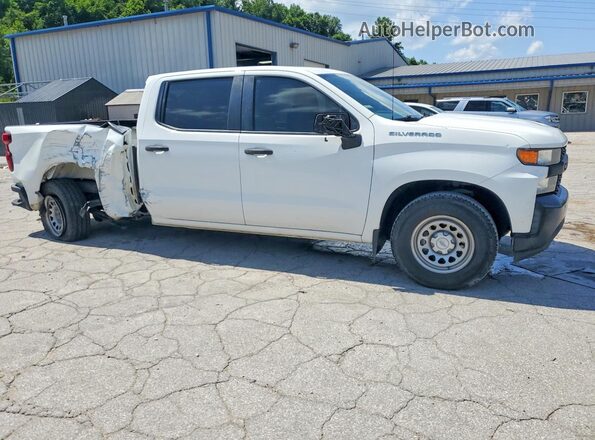 1GCPWAEF9LZ110593 2020 CHEVROLET SILVERADO White Przód prawy