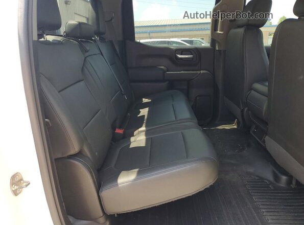 1GCPWAEF9LZ110593 2020 CHEVROLET SILVERADO White Widok tylnych siedzeń
