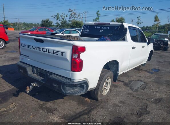 1GCPWAEH2KZ318430 2019 CHEVROLET SILVERADO White Задня права чверть