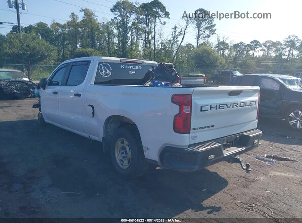 1GCPWAEH2KZ318430 2019 CHEVROLET SILVERADO White Задня ліва чверть