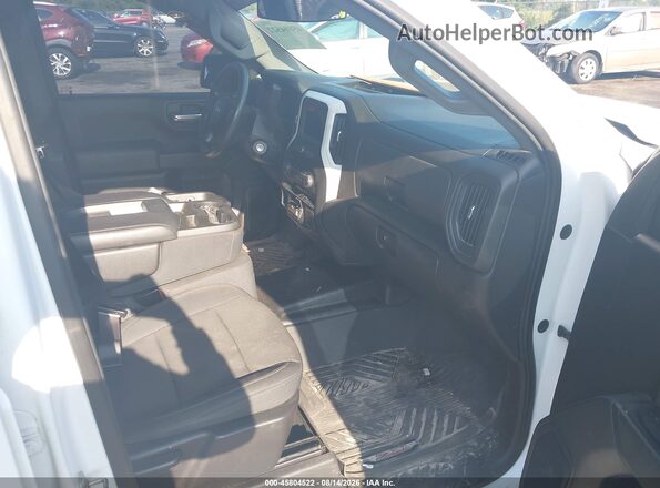 1GCPWAEH2KZ318430 2019 CHEVROLET SILVERADO White Вид салону спереду