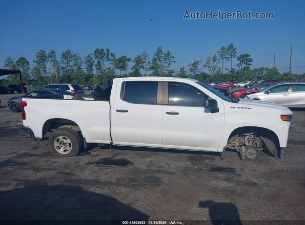 1GCPWAEH2KZ318430 2019 CHEVROLET SILVERADO White Вид задньої частини салону