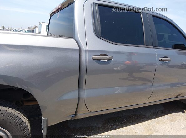 1GCPWAEH5MZ389298 2021 CHEVROLET SILVERADO Gray Vista frontal