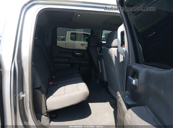 1GCPWAEH5MZ389298 2021 CHEVROLET SILVERADO Gray Vista de la etiqueta del VIN