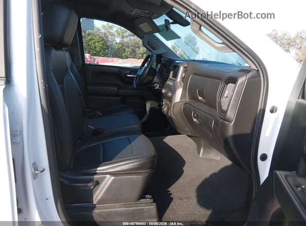 1GCPWAEH7LZ210516 2020 CHEVROLET SILVERADO White Вид салону спереду