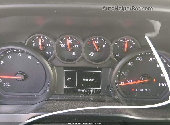 1GCPWAEH7LZ210516 2020 CHEVROLET SILVERADO White Вид задніх сидінь