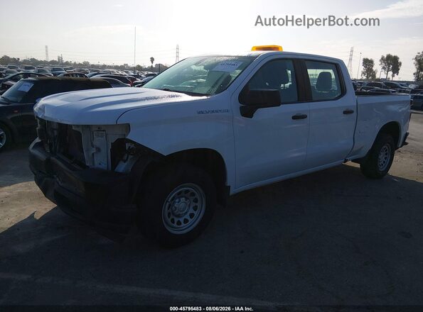 1GCPWAEH7LZ210516 2020 CHEVROLET SILVERADO White Передня ліва чверть