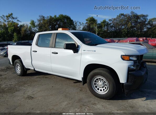 1GCPWAEH7LZ210516 2020 CHEVROLET SILVERADO White Вид задньої частини салону
