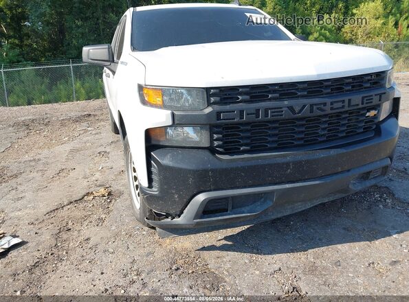 1GCPWAEH8KZ311885 2019 CHEVROLET SILVERADO White Вид спереду