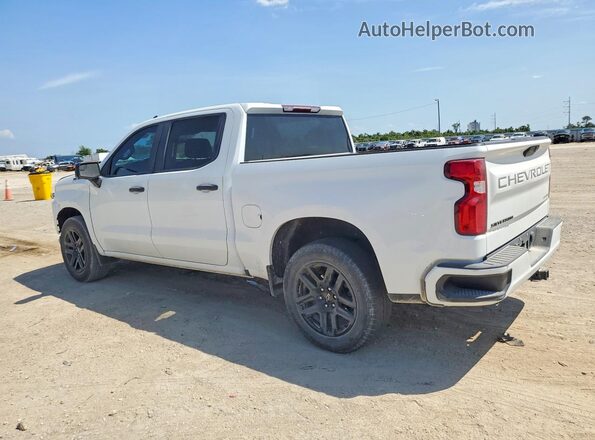 1GCPWBEK1MZ191206 2021 CHEVROLET SILVERADO White Задня ліва чверть