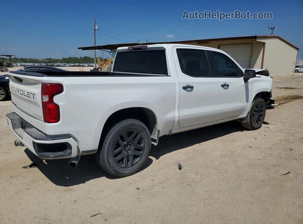 1GCPWBEK1MZ191206 2021 CHEVROLET SILVERADO White Задня права чверть