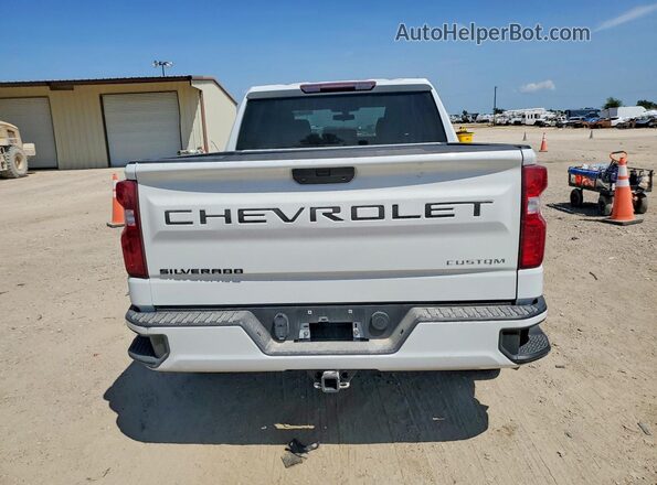 1GCPWBEK1MZ191206 2021 CHEVROLET SILVERADO White Вид ззаду